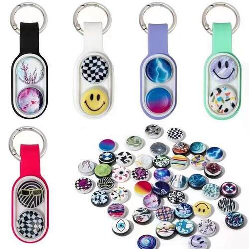 Elastic magnetic force poppuck finger fidget toys gift解压