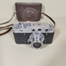 怀旧古董1957年苏联老相机卓尔基C机械胶片135胶卷相胶片相机收藏