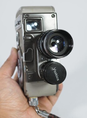 怀旧古董相机雅西卡Yashica发条上弦机械摄影机8mm毫米胶片摄像机