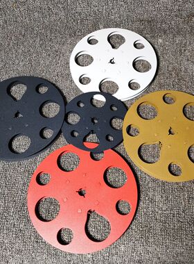 超8毫米 super 8mm电影片夹 胶片片夹全新国产金属片夹5寸和7寸