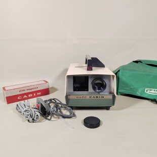 现货原装进口CABIN老式135胶片投影机幻灯机影视收藏装饰功能正常