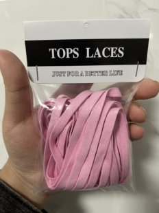 适配耐克AJ1藤原浩白蓝黑闪电倒钩米白色黑色粉色低帮打蜡鞋带绳