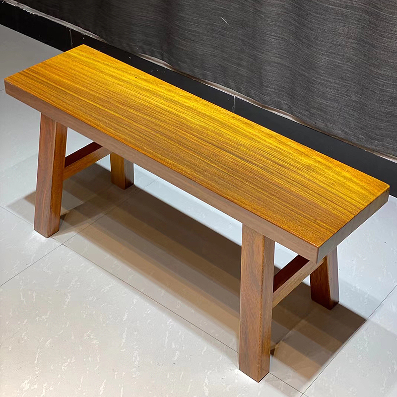 奥坎黑胡桃红花梨黄花梨巴花乌金木非花长条凳马凳方凳鼓凳休闲凳