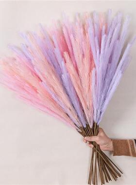 毛毛草韩系仿真花家庭装饰婚庆手捧花路引花墙假花MW09914