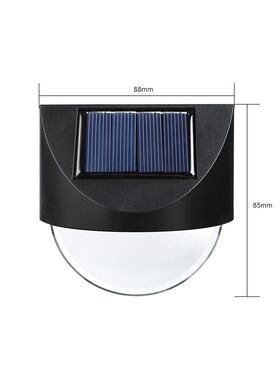 户外太阳能壁灯吸墙花园阳台装饰别墅庭院室外家用露台防水小夜灯