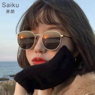 新款墨镜女高级感刘仁娜同款眼镜ins树脂glasses女士太阳镜