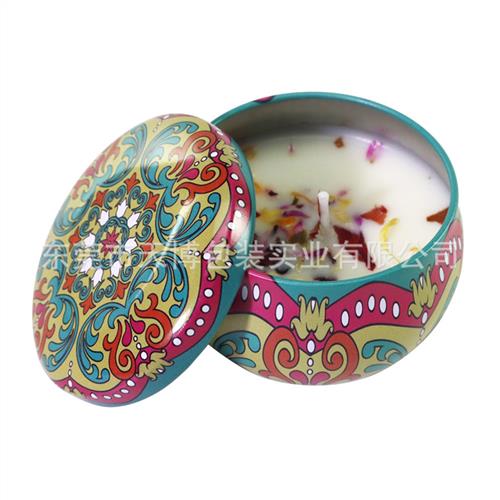 干花辨2盎司精油大豆蜡香蜡香薰蜡烛伴手礼盒套装ins香氛蜡烛