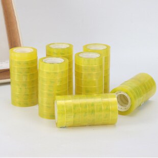 办公文具特粘胶带花艺包装宽1.5cm长25米小透明胶带