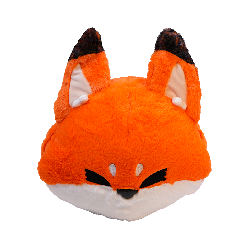 新疆文创疆狐传说疆小狐抱枕暖手枕午睡枕冬季运动热雪新疆伴手礼