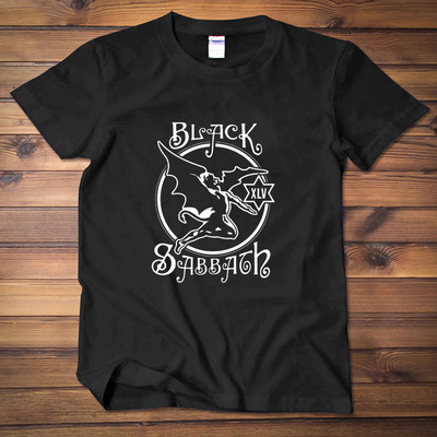 黑色安息日Black Sabbath 摇滚经典重金属纪念男女士宽松短袖t恤