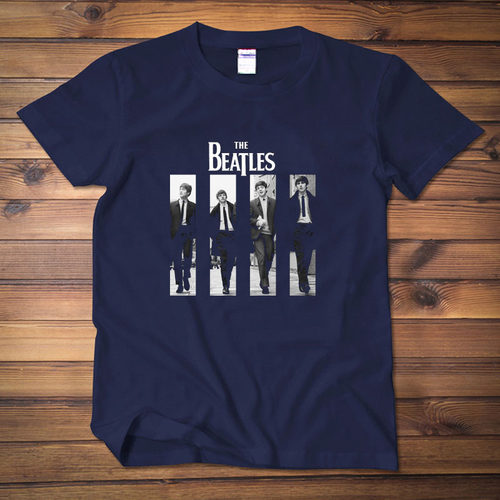 披头士 甲壳虫 The Beatles摇滚乐队T恤短袖约翰列侬John Lennon