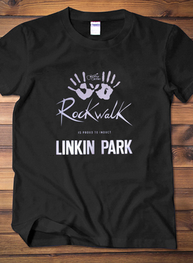 欧美音乐摇滚乐队林肯公园短袖T恤 男女linkin park纯棉宽松半袖
