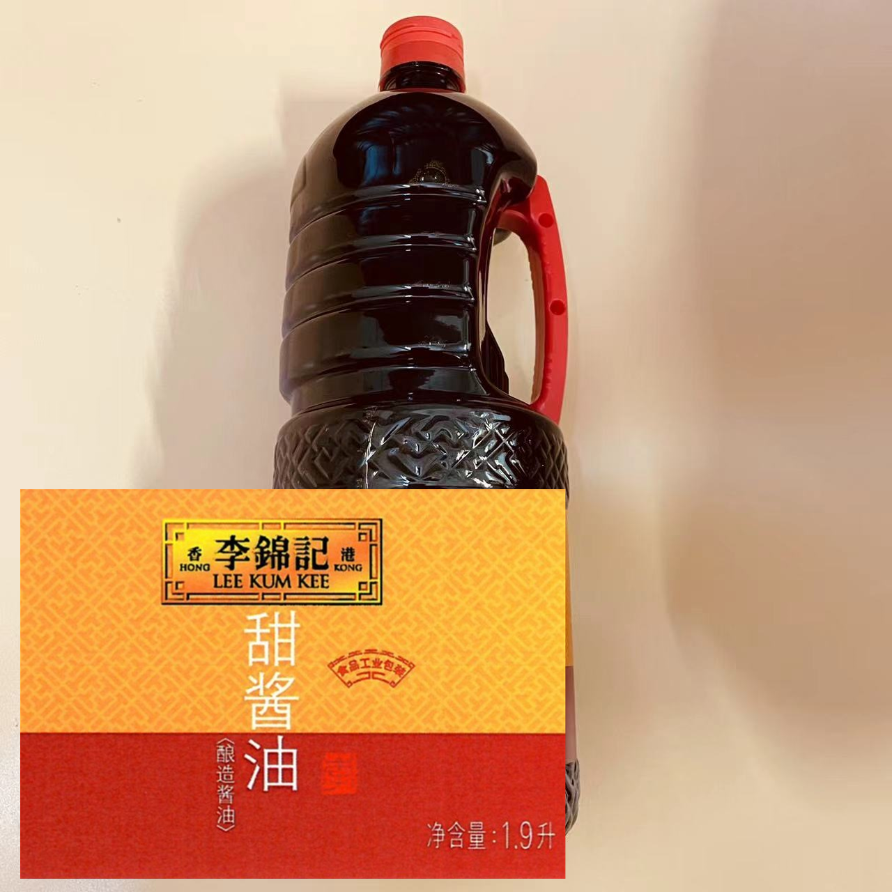 蘸点肠粉李锦记甜豉油甜酱油1.9L