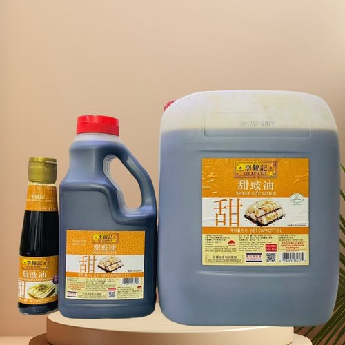 李锦记甜酱油甜豉油207ml港版8升