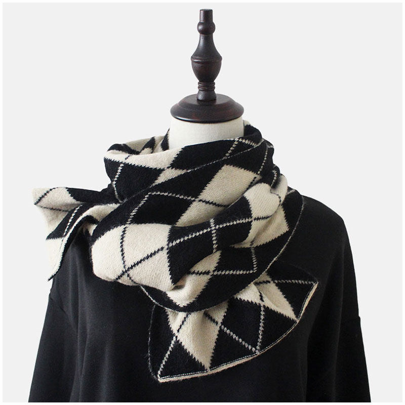 羊绒棋盘格围巾女冬季2025新款黑白格情侣款韩版百搭学生加长围脖,服饰配件/皮带/帽子/围巾,围巾/丝巾/披肩,淘宝优惠券,粉丝福利购,淘宝优惠卷