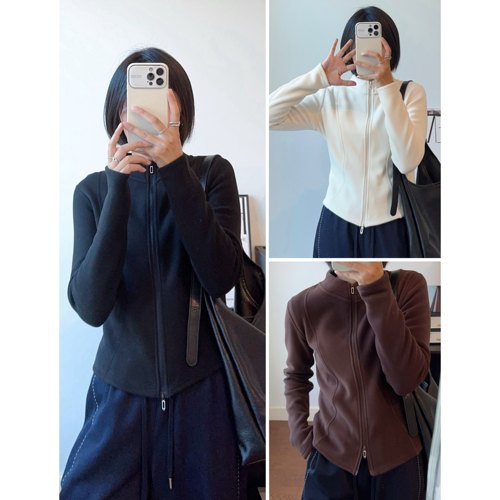 新升级小蛮腰羊毛蚕丝保暖外套