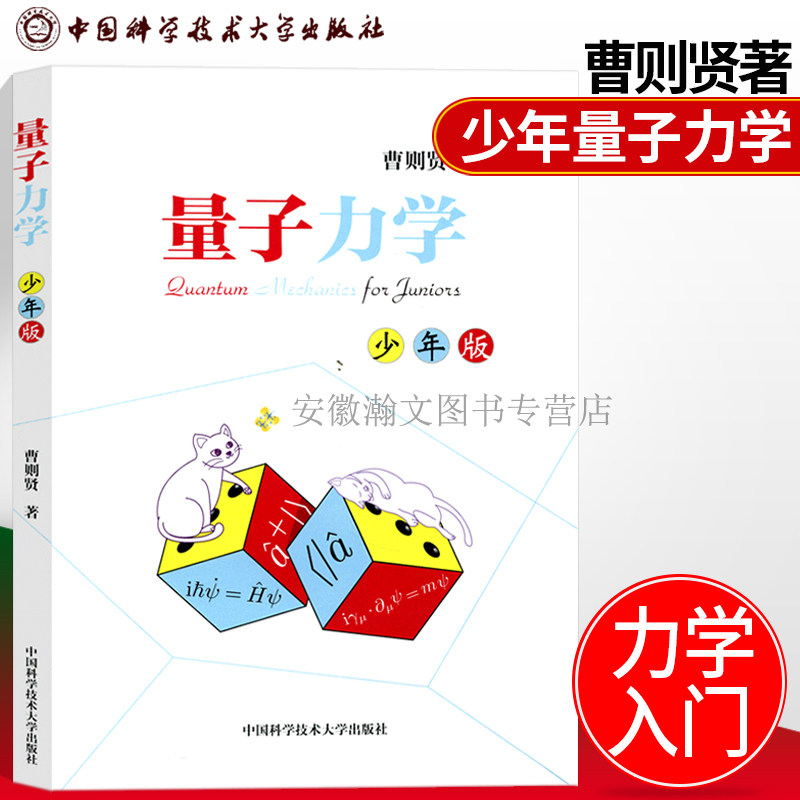 正版书籍 量子力学少年版曹则贤著 少年儿童课外读物 少年课外阅读书籍 科普知识读物 量子力学知识点资料