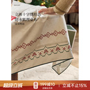 蜡笔派星雪物语桌布简约现代防水餐桌盖布新款 轻奢新年节日茶几布