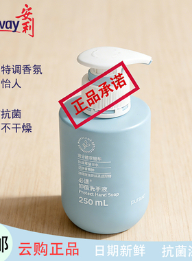 安利必速抗菌洗手液抑菌杀菌消毒滋润水洗洗手液家用正品250ml