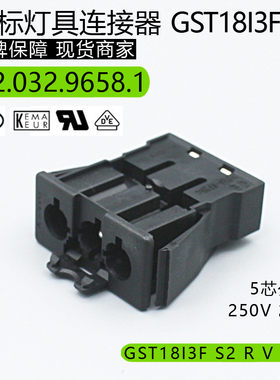 92.032.9658.1原装进口GST18I3F S2 R V SW内嵌式3芯公头
