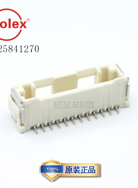 5025841270 502584-1270 MOLEX原装 12pin 1.5mm间距 立贴插座