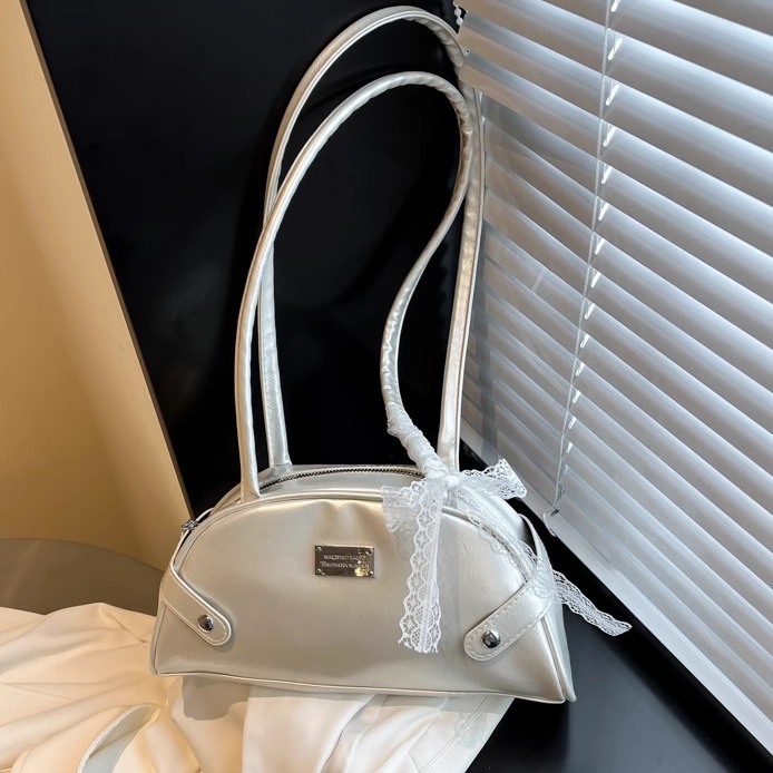 手提保龄球包百搭通勤单肩包