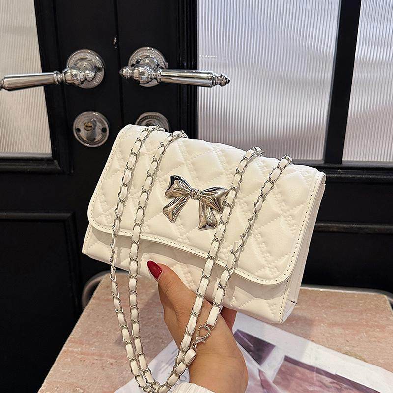 爆款超火小包包女2024新款潮高级感菱格链条包秋冬单肩斜挎小方包,箱包皮具/热销女包/男包,小方包,淘宝优惠券,粉丝福利购,淘宝优惠卷