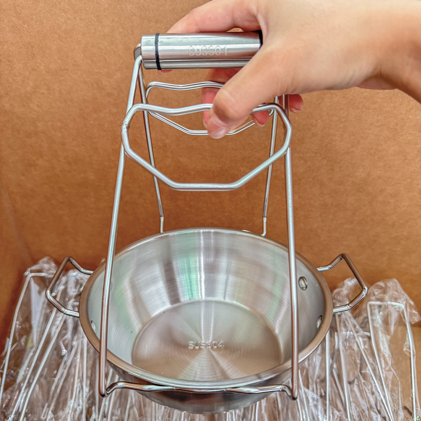 厨房不锈钢提盘夹304不锈钢防烫夹厨房家用夹碗取碗器夹盘蒸