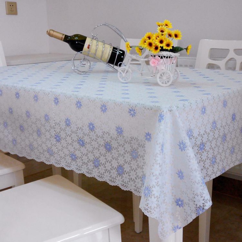 欧式PVC防水防油餐桌布防烫免洗方桌麻将桌八仙桌长方形茶几台布