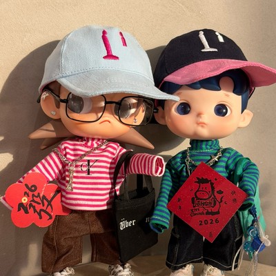 zsiga可动人偶休闲条纹T恤娃衣