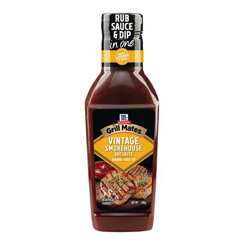 McCormick 古法烟燻风味烧烤酱500g聚会聚餐烧烤酱料家用商用进口