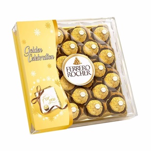 意大利 费列罗FERRERO ROCHER金莎金钻礼盒24粒装300克·送礼佳品