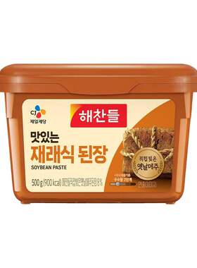 CJ韩国传统大酱500g韩式烧肉酱汁商用家用厨房烹饪料理调味剂酱料