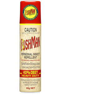 香港代购 博士文驱蚊气雾驱蚊液 60克 40%避蚊胺 BUSHMAN