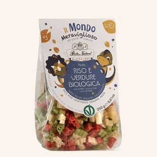 Pasta 有机无麸质红菜头菠菜白米面粉义大利面250g Natura