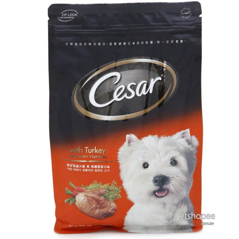 澳大利亚西莎 -精致干粮系列 -经典火鸡与鲜脆蔬菜口味全犬粮 1kg