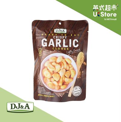 DJ&A 进口澳大利亚蔬菜脆脆健康蒜片脆脆45g办公休闲解馋低卡零食