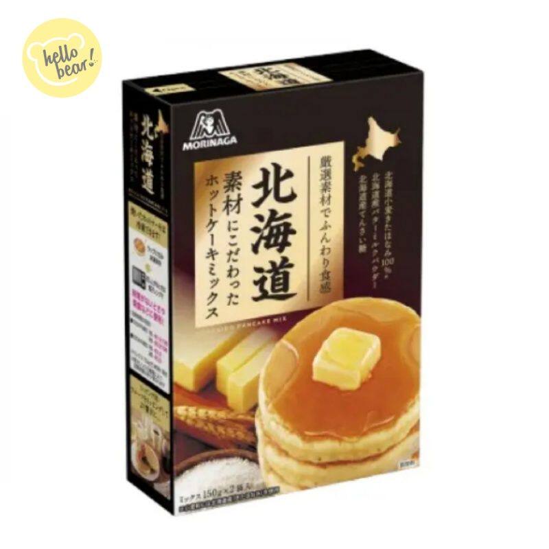 进口森永北海道浓厚班戟粉300g预拌粉烘焙用日本进口盒装点心千层