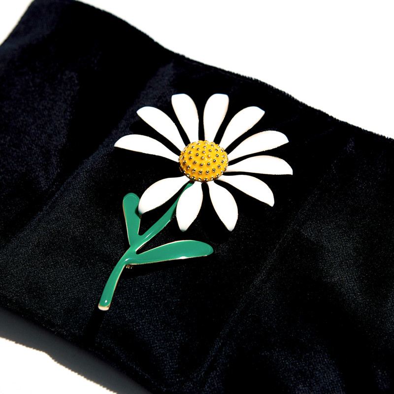 GD权志龙同款雏菊太阳花向日葵胸针ins小众个性潮流搭配饰品配件