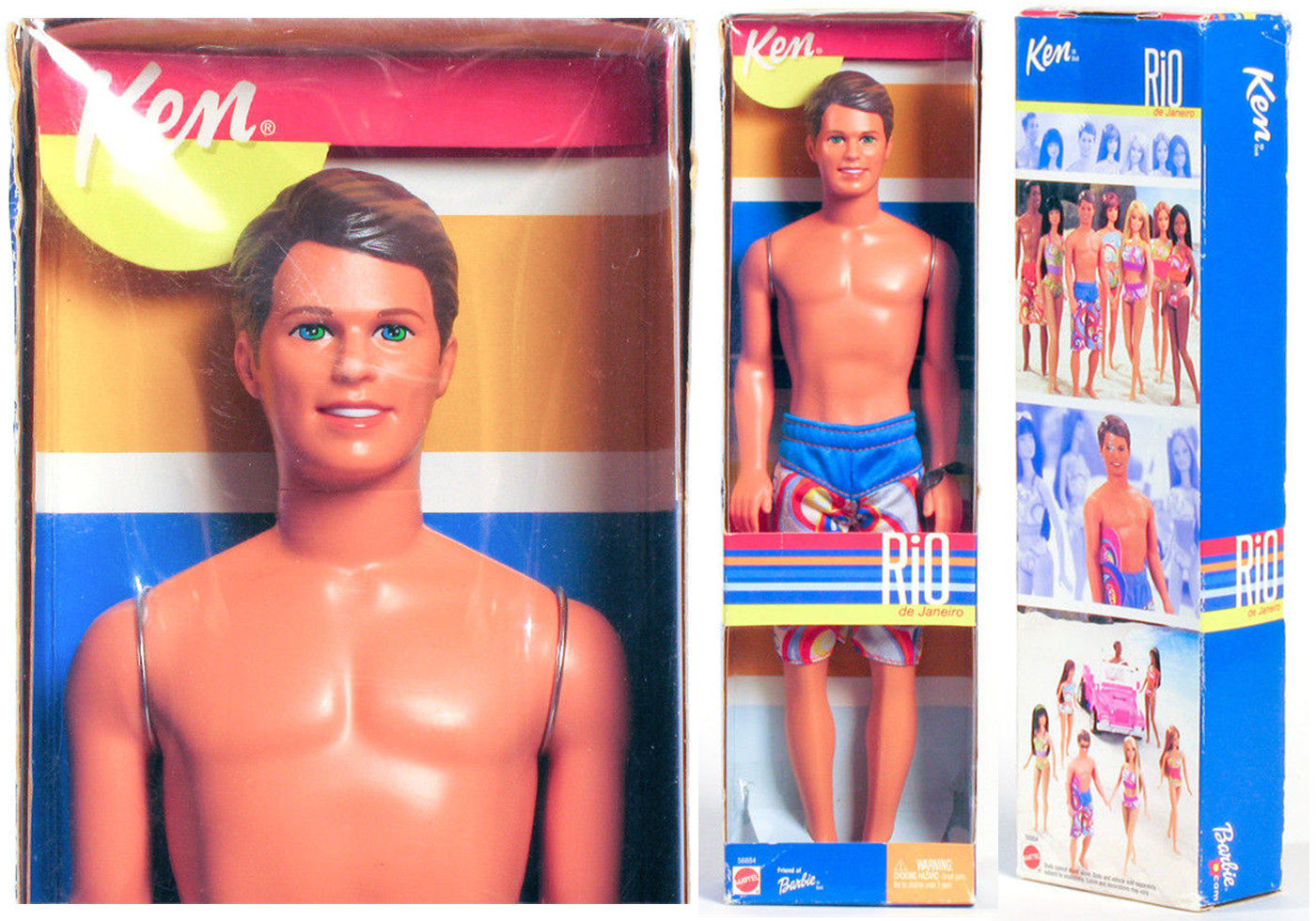 barbie ken rio de janeiro 2002 里约 沙滩海滩 芭比娃娃男友 肯