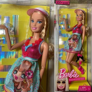 2010 Barbie 关节体芭比娃娃 FASHIONISTAS 时尚 达人甜甜 第二波