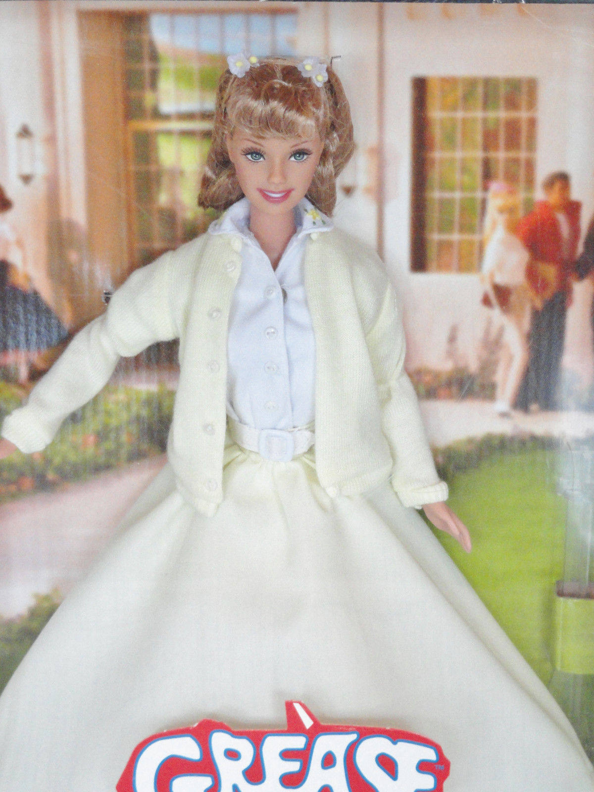 barbie sandy from grease 2004 格蕾丝 电影明星 珍藏版芭比娃娃