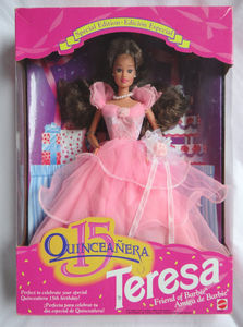 Barbie quinceanera Teresa 1994 成人礼 特丽莎 稀有芭比娃娃