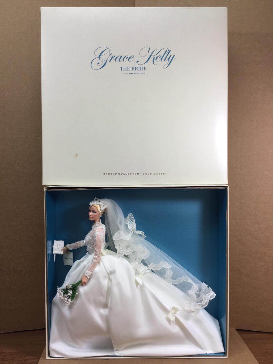 barbie grace kelly the bride 格蕾丝凯莉 婚纱新娘芭比娃娃珍藏