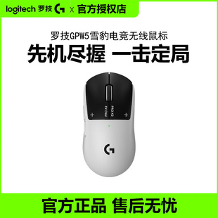 罗技GPW5雪豹无线鼠标双模电竞游戏狗屁王四代8k电脑外设右手专用