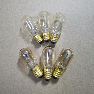 110V钨丝灯泡 E12小灯泡 120V 15W 水晶盐灯 台灯 小夜灯 E14灯泡