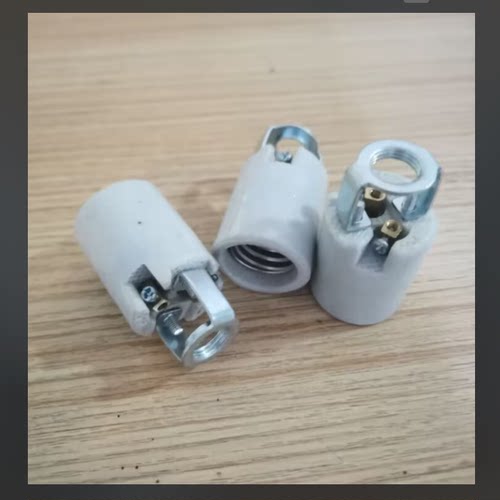E17陶瓷灯座螺口灯头耐高温