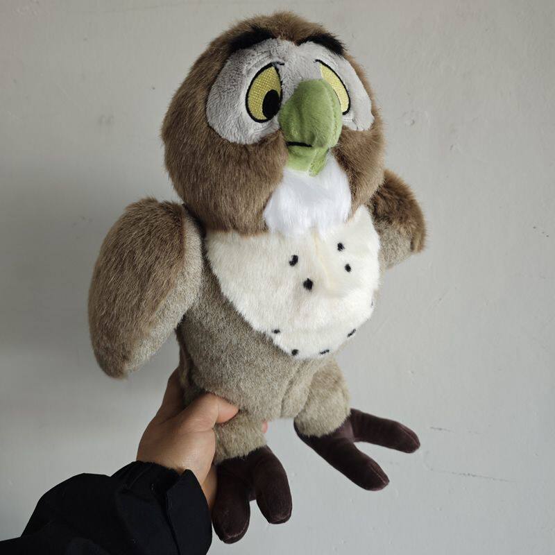 百亩森林维尼熊朋友猫头鹰owl毛绒玩具公仔玩偶生日礼物安抚娃娃