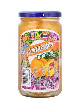上海糖水黄桃罐头梅林