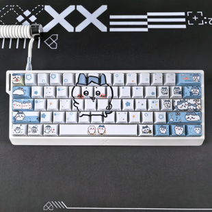 小八键帽侧刻透光适配made68迈从Ace68/60狼蛛hero68美加狮MAD68